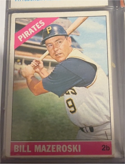 1966 Topps #210 Bill Mazeroski — front