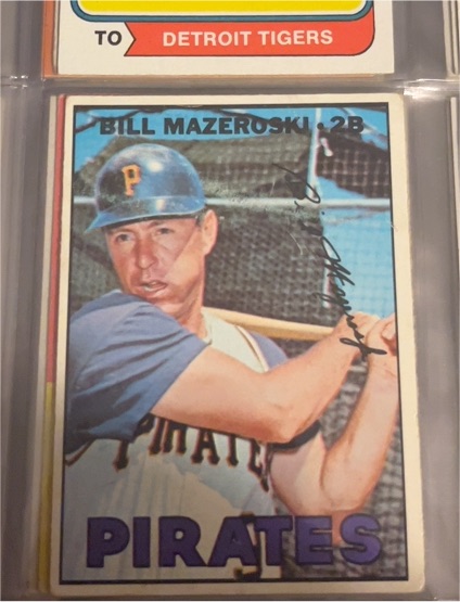 1967 Topps #510 Bill Mazeroski — front