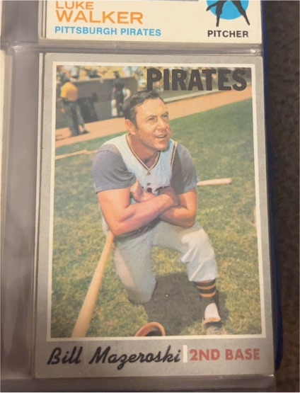 1970 Topps #440 Bill Mazeroski — front
