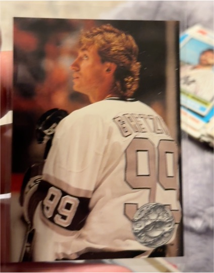 1991-92 Pro Set Platinum #PC4 Wayne Gretzky — front