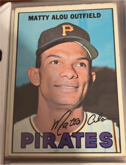 1967 Topps #10 Matty Alou — front