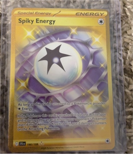 2023 Pokemon Sv09 Journey Together #190 Spiky Energy — front