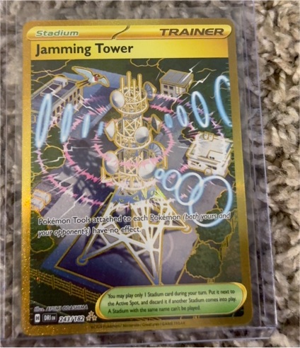 2023 Pokémon TCG #243 Jamming Tower — front