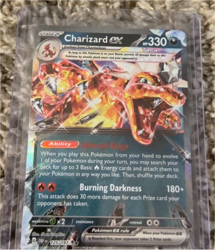 2023 Pokémon TCG #125 Charizard ex — front