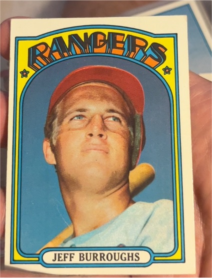 1972 Topps #191 Jeff Burroughs — front