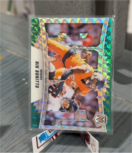 2025 Panini Mosaic Bang! #5 Nik Bonitto — front