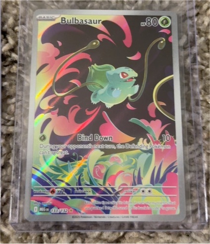 2023 Pokémon ME01 Mega Evolution #133 Bulbasaur — front