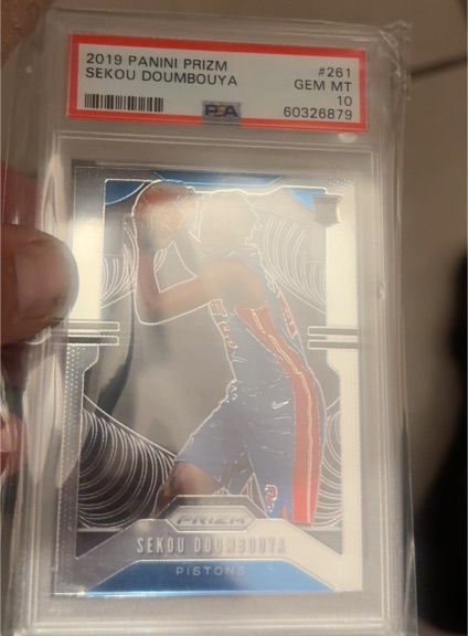 2019 Panini Prizm #261 Sekou Doumbouya — front