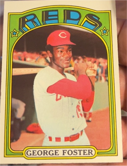 1972 Topps #256 George Foster — front