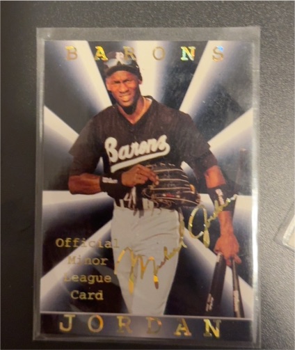 1994-95 Sports Stars USA #131 Michael Jordan Birmingham Barons — front