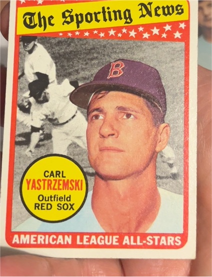1969 Topps #425 Carl Yastrzemski — front