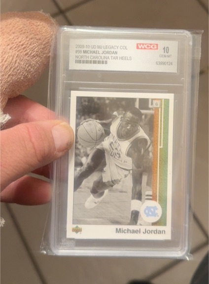 2009-10 Upper Deck Legacy #98 Michael Jordan — front