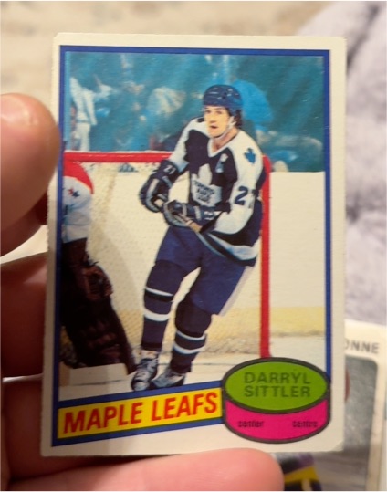1980-81 O-Pee-Chee #50 Darryl Sittler — front