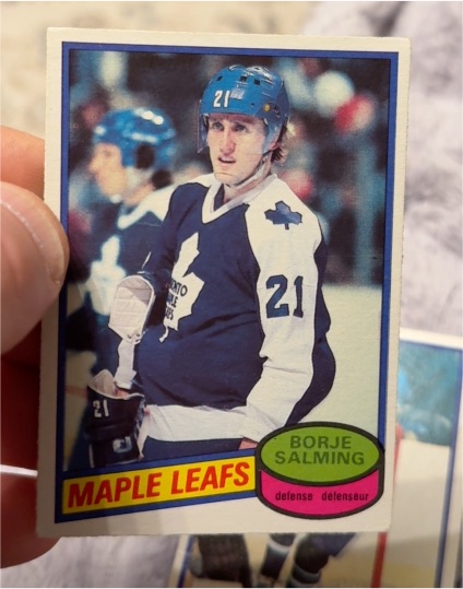 1980 O-Pee-Chee #210 Borje Salming — front