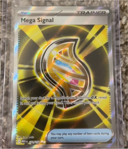 2025 Pokemon TCG #171 Mega Signal — front