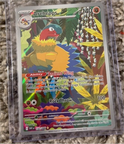 2025 Pokémon SV White Flare #132 Archeops — front