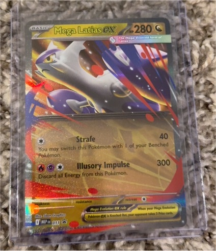 2025 Pokémon Mega Latias ex #011 — front