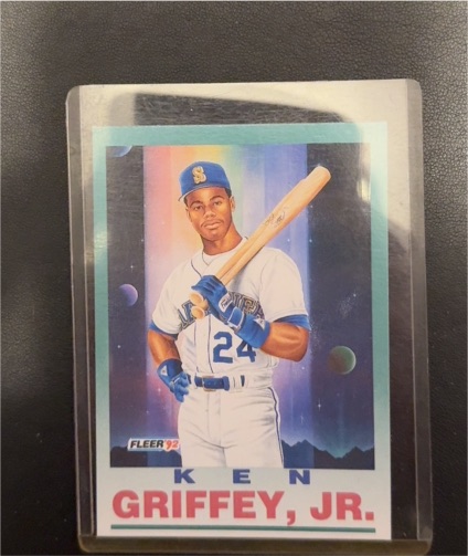 1992 Fleer #709 Ken Griffey Jr. — front