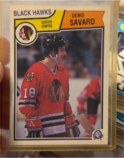 1983-84 O-Pee-Chee #111 Denis Savard — front