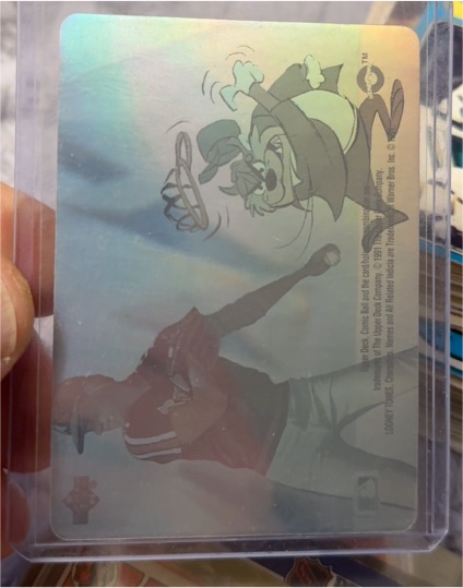1992 Upper Deck Comic Ball Looney Tunes Ken Griffey Jr. — front