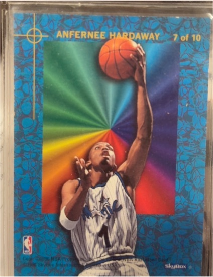 1996 SkyBox Anfernee Hardaway #7 of 10 — front