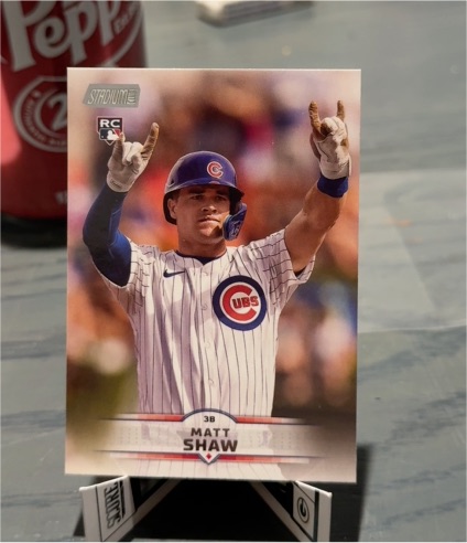 2025 Topps Stadium Club #65 Matt Shaw — front