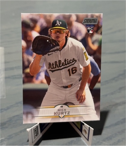 2025 Topps Stadium Club #9 Nick Kurtz — front