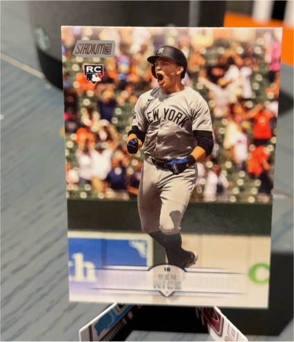 2025 Topps Stadium Club #196 Ben Rice — front