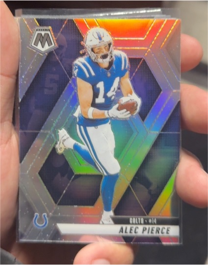 2025 Panini Mosaic #76 Alec Pierce — front