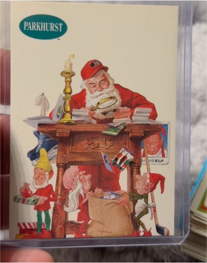 1991-92 Parkhurst #SC Santa Claus — front