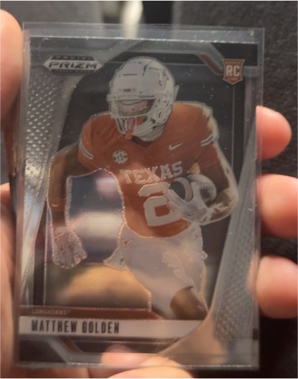 2025 Panini Prizm Draft Picks #130 Matthew Golden — front