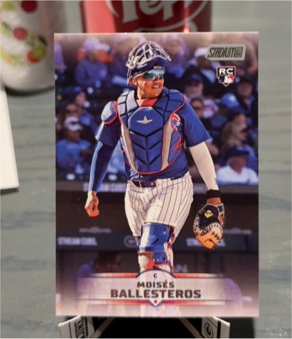 2025 Topps Stadium Club #17 Moisés Ballesteros — front