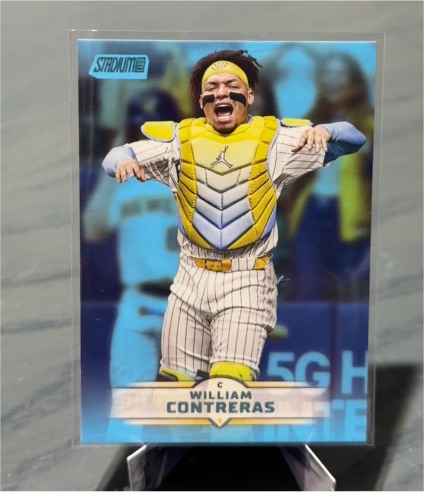 2025 Topps Stadium Club #150 William Contreras — front
