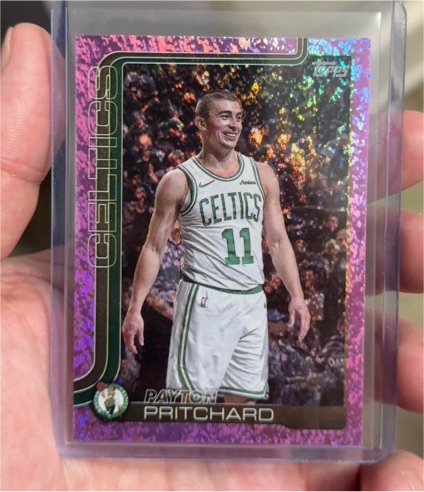 2025-26 Topps #4 Payton Pritchard — front