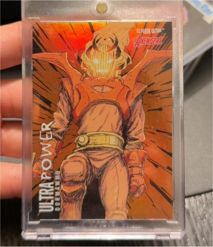 2022 Fleer Ultra Avengers Ultra Power #UP18 Dormammu — front