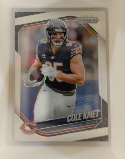 2025 Panini Prizm #112 Cole Kmet — front