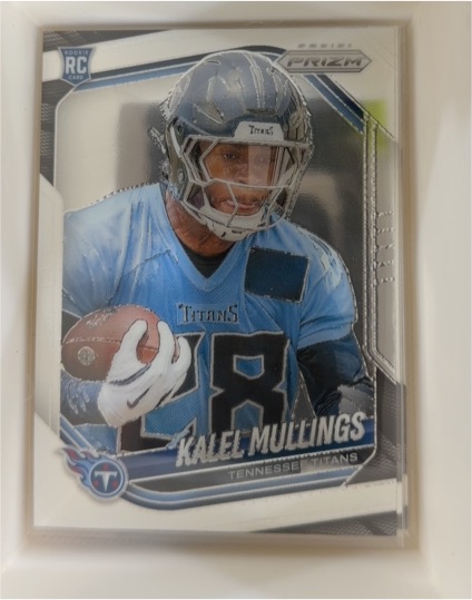 2025 Panini Prizm #385 Kalel Mullings — front