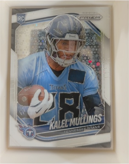 2025 Panini Prizm #385 Kalel Mullings — front