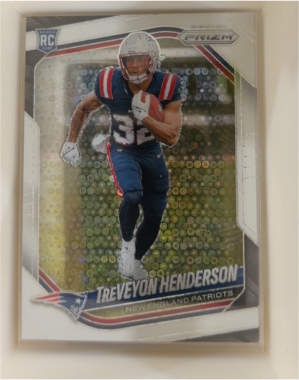 2025 Panini Prizm #343 Treveyon Henderson — front