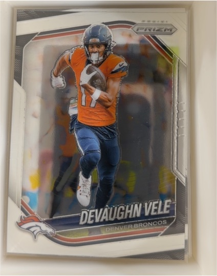 2025 Panini Prizm #54 Devaughn Vele — front