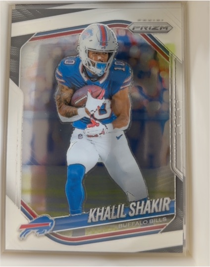 2025 Panini Prizm #116 Khalil Shakir — front