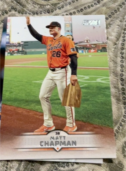 2025 Topps Stadium Club #167 Matt Chapman — front