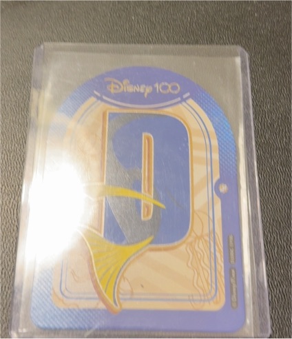 2023 Disney 100 Carnival Series Card Fun Sticker Card D Letter Dory — front