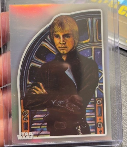2023 Topps Chrome Star Wars Return of the Jedi 40th Insert Luke Skywalker #ROJ40-9 — front