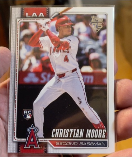 2026 Topps Series 1 #147 Christian Moore — front