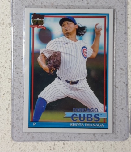 2026 Topps Series 1 #T91-89 Shota Imanaga — front