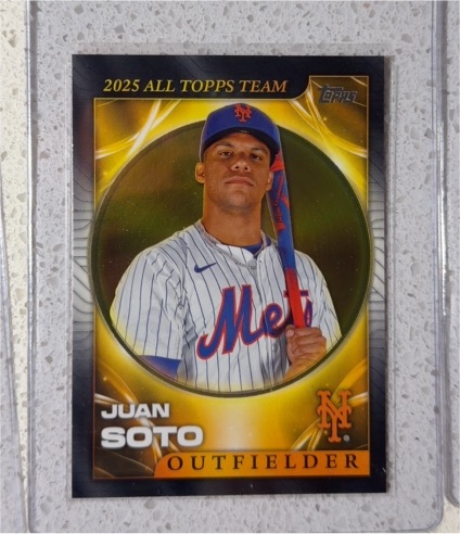 2026 Topps Series 1 #ATT-7 Juan Soto 2025 All Topps Team New York Mets — front