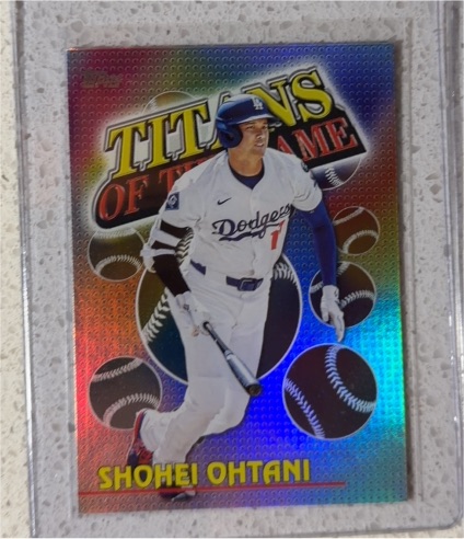 2026 Topps Series 1 Titans of the Game #TOG-1 Shohei Ohtani — front