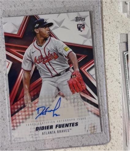 2026 Topps Series 1 #BSA-DF Didier Fuentes Baseball Stars Auto — front
