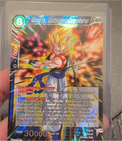 2021 Dragon Ball Super Card Game BT12-038 Gogeta, Godspeed Demolisher — front
